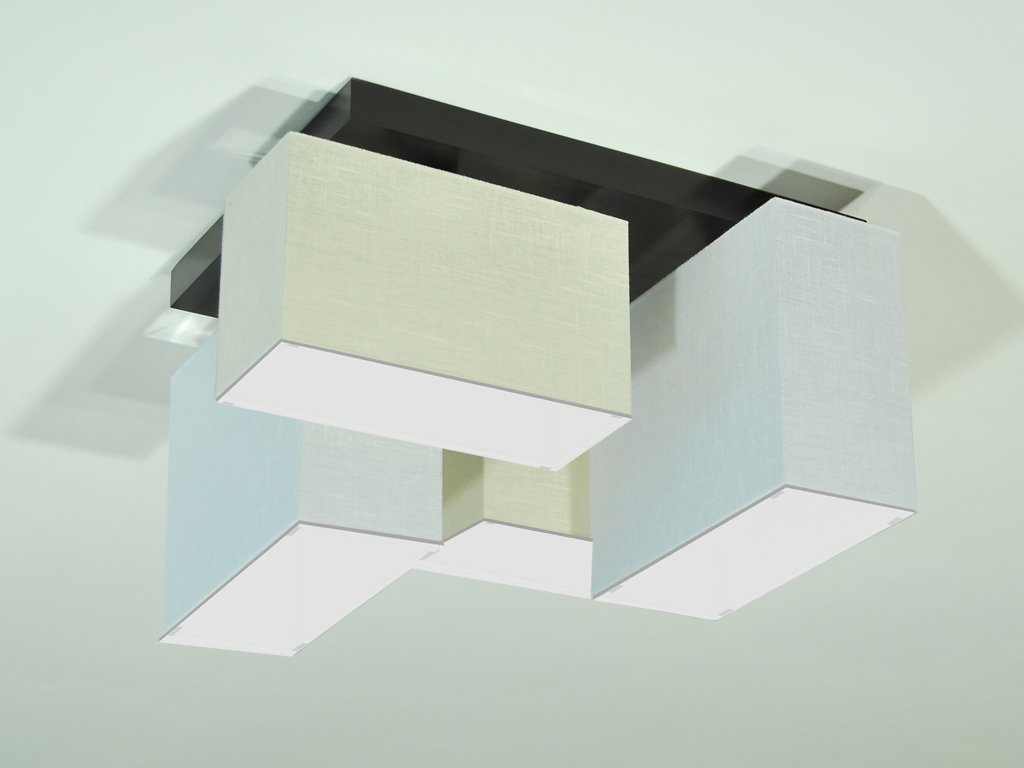 Deckenleuchten Baby Türkis/Weiß Deckenlampe Deckenleuchte mit Blenden