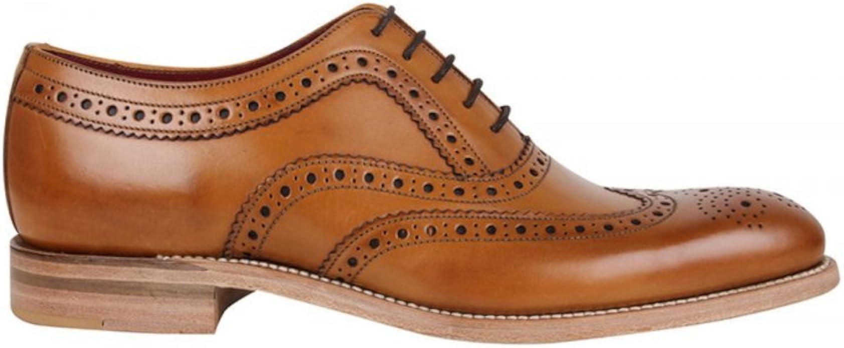 loake fearnley tan brogues