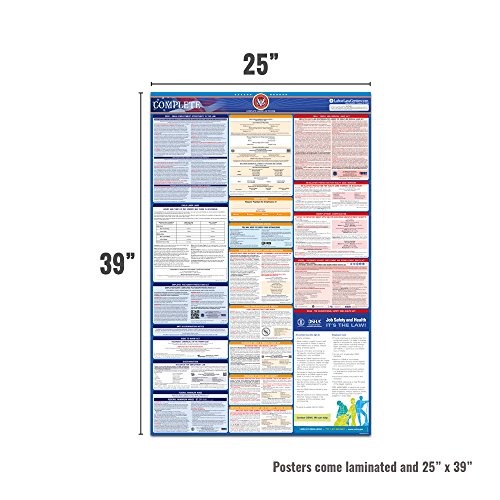 FL Labor Law Poster, 2022 Edition State, Federal and OSHA Compliant