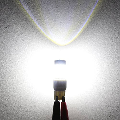 Alla Lighting 1000Lm 51-SMD Extremely Super Bright 6000K White BA15S 1141 1156 7506 P21W LED Bulb High Power 2835 Chipsets LED Back-up Reverse Lights Bulbs Lamps Replacement