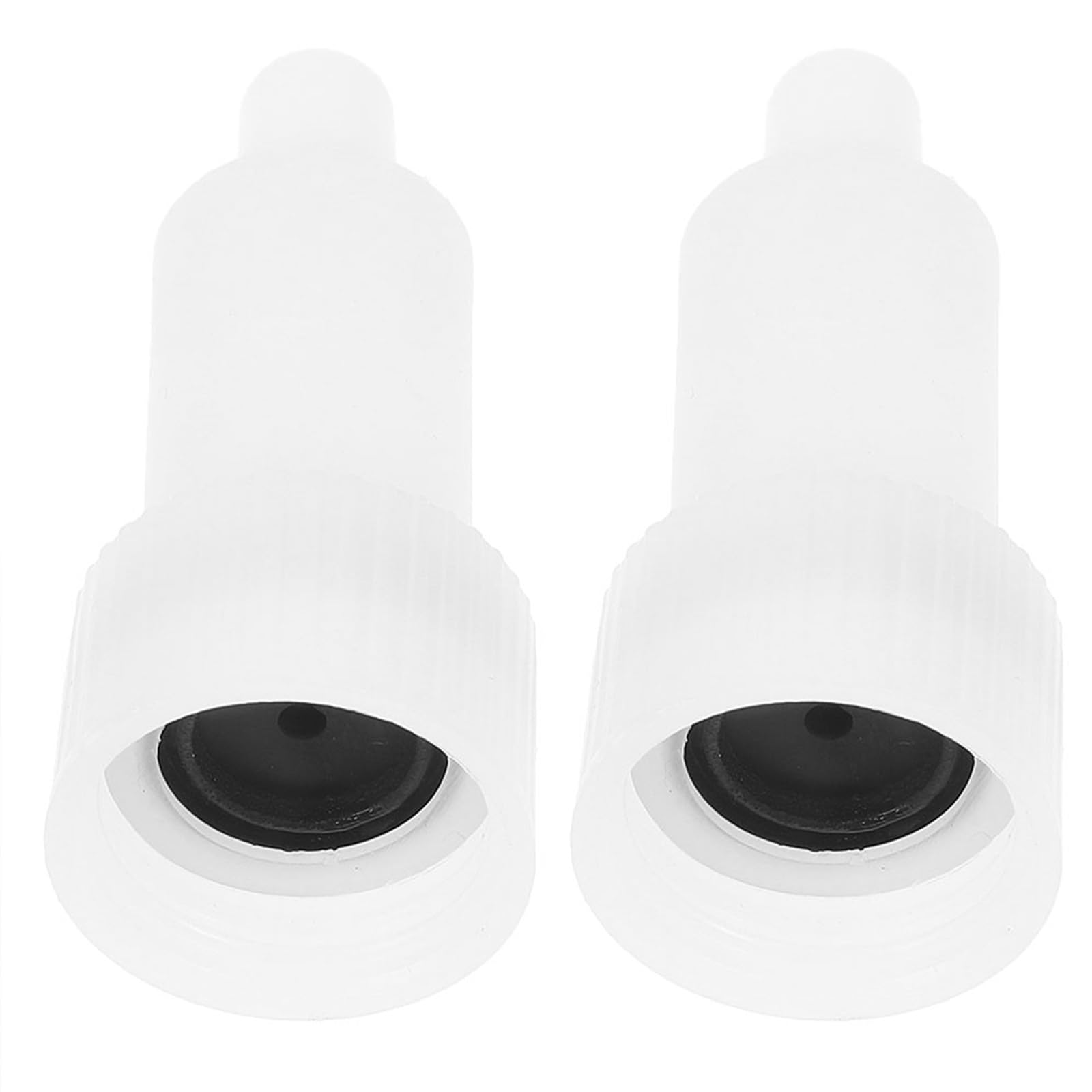 Beatifufu 2Pcs Soap Dispenser Replacement Bottle Heads for Shampoo Lotion Bottles Accessories Suitable for Hotels Offices Public Facilities Easy to Install