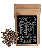 Organic Oolong Tea, Wild Reserve Mountain Oolong Loose Leaf Chinese Tea by Wild Foods (4 ounce)