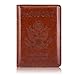 ACdream Passport Holder and Vaccine Card Holder Combo, Cover Wallet, Leather Travel Documents Organizer Protector, RFID Blocking, for Women/Men