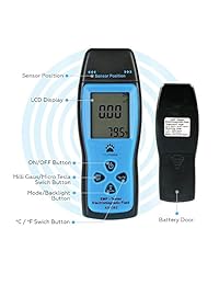EMF Field Electromagnetic Meter Detector de mano Mini LCD digital EMF PolarTools Dosímetro Tester Detector de contador