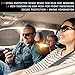 Car Window Shade XL (4-Pack) - Extra Protective UPF 50+ Protection Sun Shade for Car Window - Car Window Shades for Baby and Kids - Blocks Over 99% of Harmful UV Rays - Strong Static Cling - 21”x14”