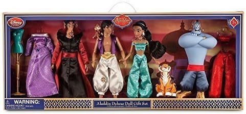 jasmine and aladdin doll set