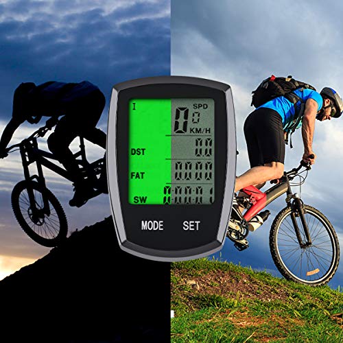 SY Bicycle Speedometer and Odometer Wireless Waterproof Cycle Bike