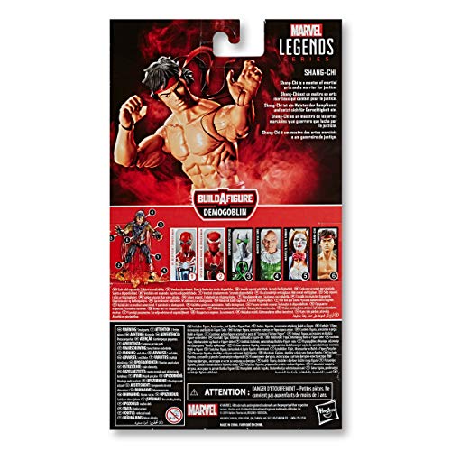 Hasbro Marvel Spider-Man Legends Series 15 cm große Shang Chi Action-Figur, mit Build-A-Figure Element und Accessoires – Bild 5