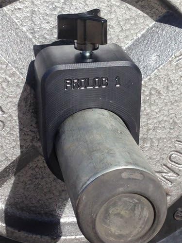 Proloc Black Barbell Collars