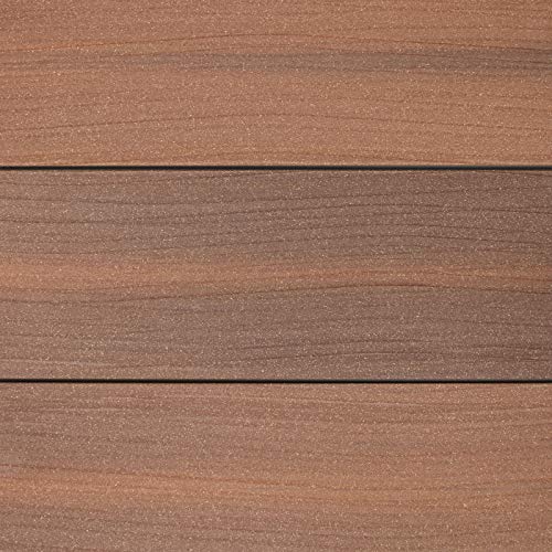 HORI® WPC Terrassendielen-Komplettset I Massivdiele Sylt I braun I Fläche: Muster I Dielenlänge:ca. 30 cm – Bild 4