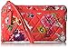 Vera Bradley Women's Cotton Front Zip Wristlet With RFID Protection, Coral Floral, One Size