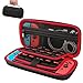 Raydem Carrying Case for Nintendo Switch with 19 Game Cartridges and 2 Micro SD Card Slots, Protective Hard Shell Travel Carrying Case Large Capacity Pouch for Nintendo Switch Console & Accessories