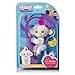 Fingerlings - Interactive Baby Monkeys 2 Pack- Sophie (White with Pink Hair) & Zoe (Turquoise with Purple Hair)- by WowWee