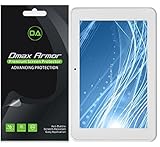 [3-Pack] Dmax Armor Insignia Flex 8 Inch Android Tablet (NS-P16AT08) Screen Protector High Definition Clear Shield - Lifetime Replacements Warranty- Retail Packaging