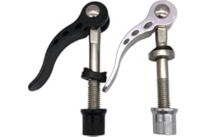 Bike Seat Post Clamp Lever M8 Quick Release for Bike Clamp Lever Adjustable Screw Bolt Tool Parts 40/50/55/60/65/75/85/120mm(