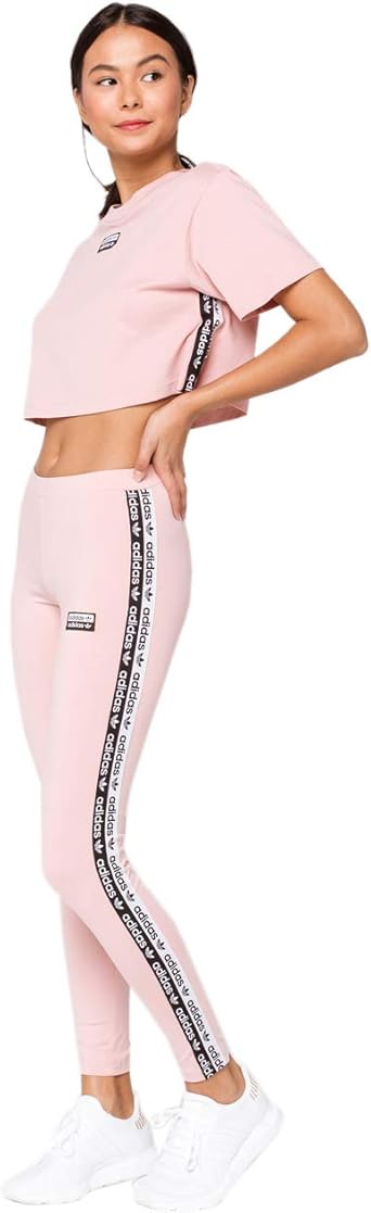 pink adidas tights