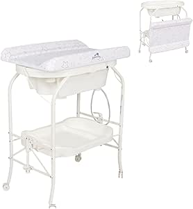 baby changing table with bath