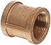 Anderson Metals Brass Pipe Fitting, Coupling, 1