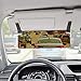 Car Visor Extender Blocks Glare Caused by Sun and Snow