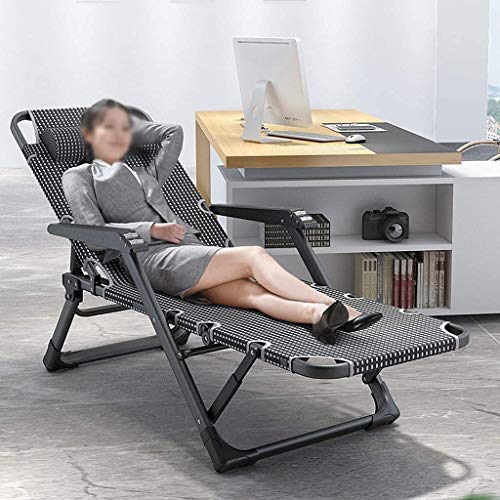 Liegestuhl Sonnenliege Gartenliege Lounge Sessel Klappbare Sonnenliege Zero Gravity Recliner Liegende Liegen für das… – Bild 8