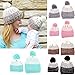 GBSELL Mom And Baby Winter Knitting Keep Warm Hat Sport Cap (New Pink)