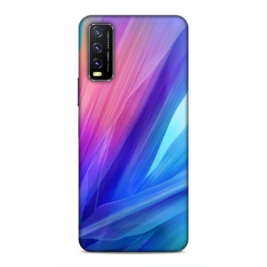 UnboxJoy VIVO Y20 Mobile Case Cover Printed with Amazing Blue Shades