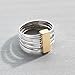 Silpada 'Agility' Ring in Sterling Silver & Brass
