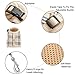 Unihubys Cat Harness with Leash Set- Adjustable Soft Mesh Material with Strong D-Ring for Peace of Mind, Great for Walking (S, Beige)