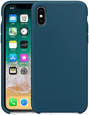 oorder Original Silicone Case for iPhone 7 8 Case For Apple iPhone 8 Plus Cover For iPhone X 6 6s Plus 5 5S SE (03 Cosmos Blue/for iPhone 6 6S)