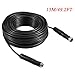 DALLUX Backup Camera Cable 4PIN Video Power Aviation Extension Wire for Vehicle Car Camper Bus Van Truck Motorhome Trailer RV Reverse Rearview Monitor CCTV System Waterproof Shock Proof 15m 49.2ft
