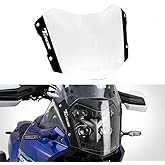 IZX Headlight Guard for Tenere 700 T7 Rally XTZ690 2025 2026 | Impact-Resistant Polycarbonate Front Light Protector, Screw-Mounted Clear Lens Motorcycle Shield, No Modification Required