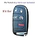 2Pcs Silicone Key Remote Fob Cover Jacket Case Skin for 2018 2019 2020 2021 Jeep Grand Cherokee Chrysler 300 Dodge Durango Charger Challenger Journey