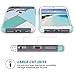 iPhone 6s Case, iPhone 6 Case Mint, ULAK Colorful Series Slim Hybrid Dual Layer Scratch Resistant Hard Back Cover Shock Absorbent TPU Bumper Case for Apple iPhone 6/6s 4.7 inch(Mint Geometric Marble)