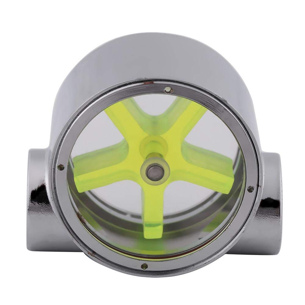 Tungsten Alloy Water Indicator, G1/4" Standard, Female to Female Thread Computer Water Cooling Indicator, for PC Water Cooling System