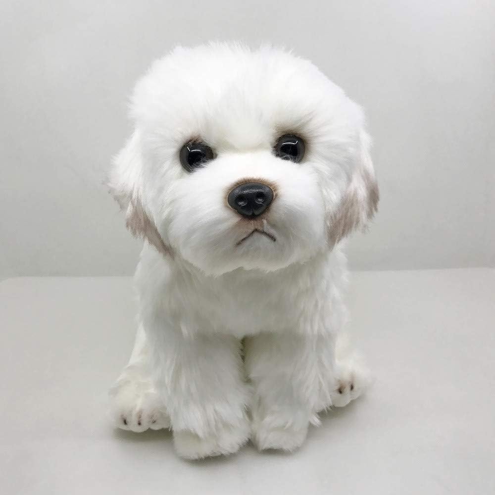 maltese dog plush