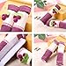 KEFAN Refrigerator and Door Handle Covers Kitchen Appliance Protective Gloves Anti-Slip Decor for Ovens Microwaves (Purple)