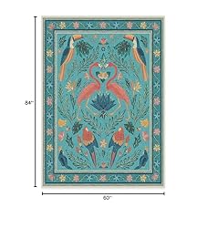 RUGGABLE x Iris Apfel Machine Washable Modern Area