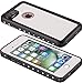 ImpactStrong Compatible with iPhone 7/8 Waterproof Case [Fingerprint ID Compatible] Slim Full Body Protection - White