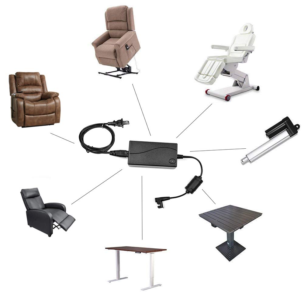Universal Lift Chair or Power Recliner AC/DC Switching Power Supply