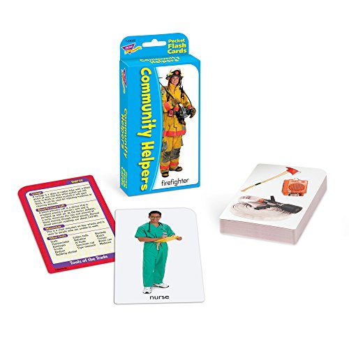 Community Helpers & Careers Pocket Flash Cards