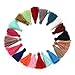 Linsoir Beads 30mm Multi-colors Soft Cotton Cord Tassels Variety Pack Box Set (100pcs/box)