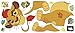 RoomMates Lion Guard Kion Peel and Stick Giant Wall Decals