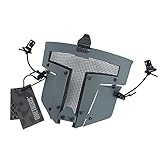 OneTigris Airsoft Tactical Mesh Mask Full Face Steel Mask FAST Helmet Mask (Ranger Green)