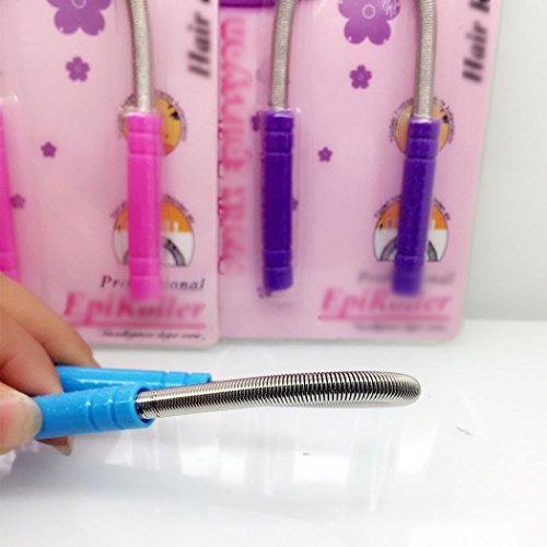 Face Hair Removal Device Micro Spring Epilator Depilation Trimmer Shaver Facial - Thumbnail 3