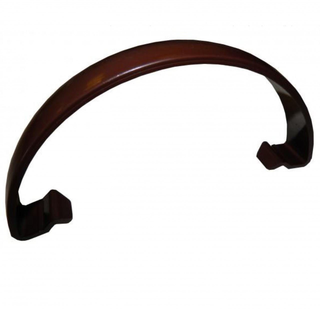 Pack of 4 x Floplast Replacement/Spare Clip for 112mm Half Round guttering RRHC1BR Brown