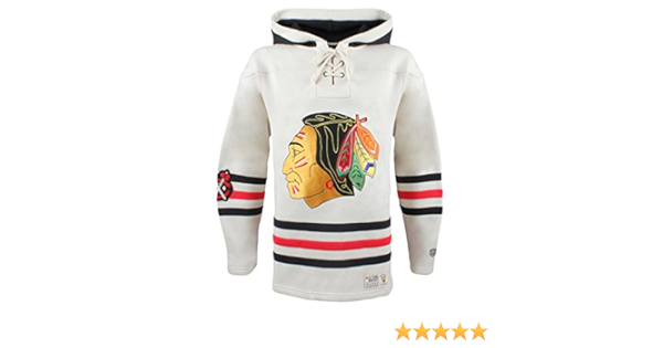 old time hockey nhl men's lacer heavyweight hoodie