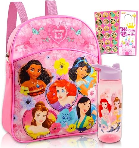 disney castle princess backpack mini Amazon.com | Disney Princess Mini Backpack for Kids - Bundle with 11