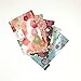 Chris-Wang Elegant Colorful Fresh Style Category Page Day Planner Divider Index Page Tab Cards Notebook Accessories, Match for A6 6-Holes Ring Binders/School Stationery, 5 Sheets/Set