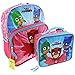 PJ Masks 14 inch Backpack and Lunch Box Set (Pink PJ Masks)