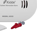 Kidde K5CO Carbon Monoxide Alarm 10 Year Sensor Life AA Battery Powered view 8